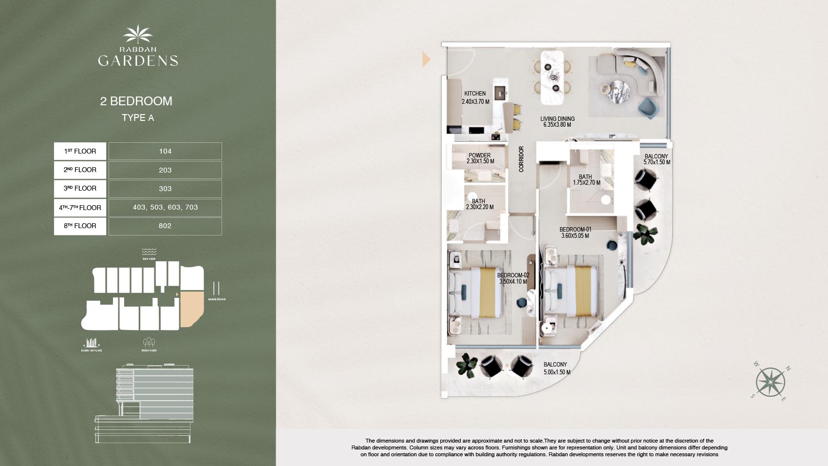 Rabdan Gardens floor plan 3