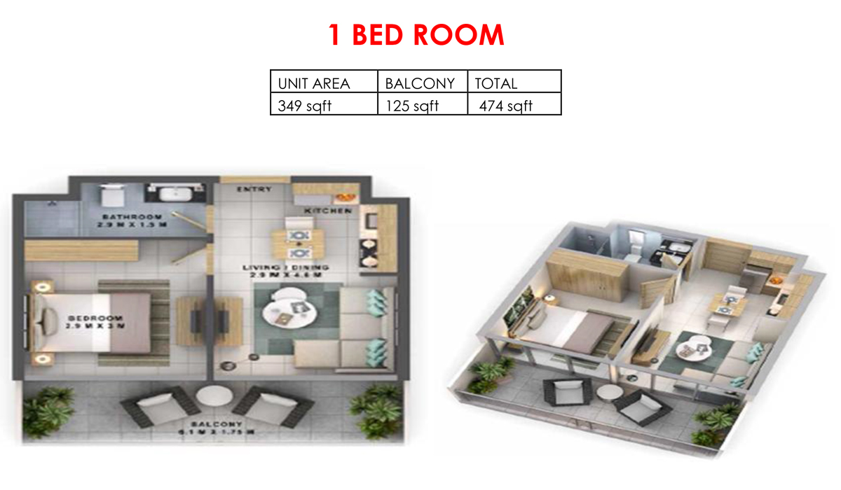 Reva Heights floor plan 1