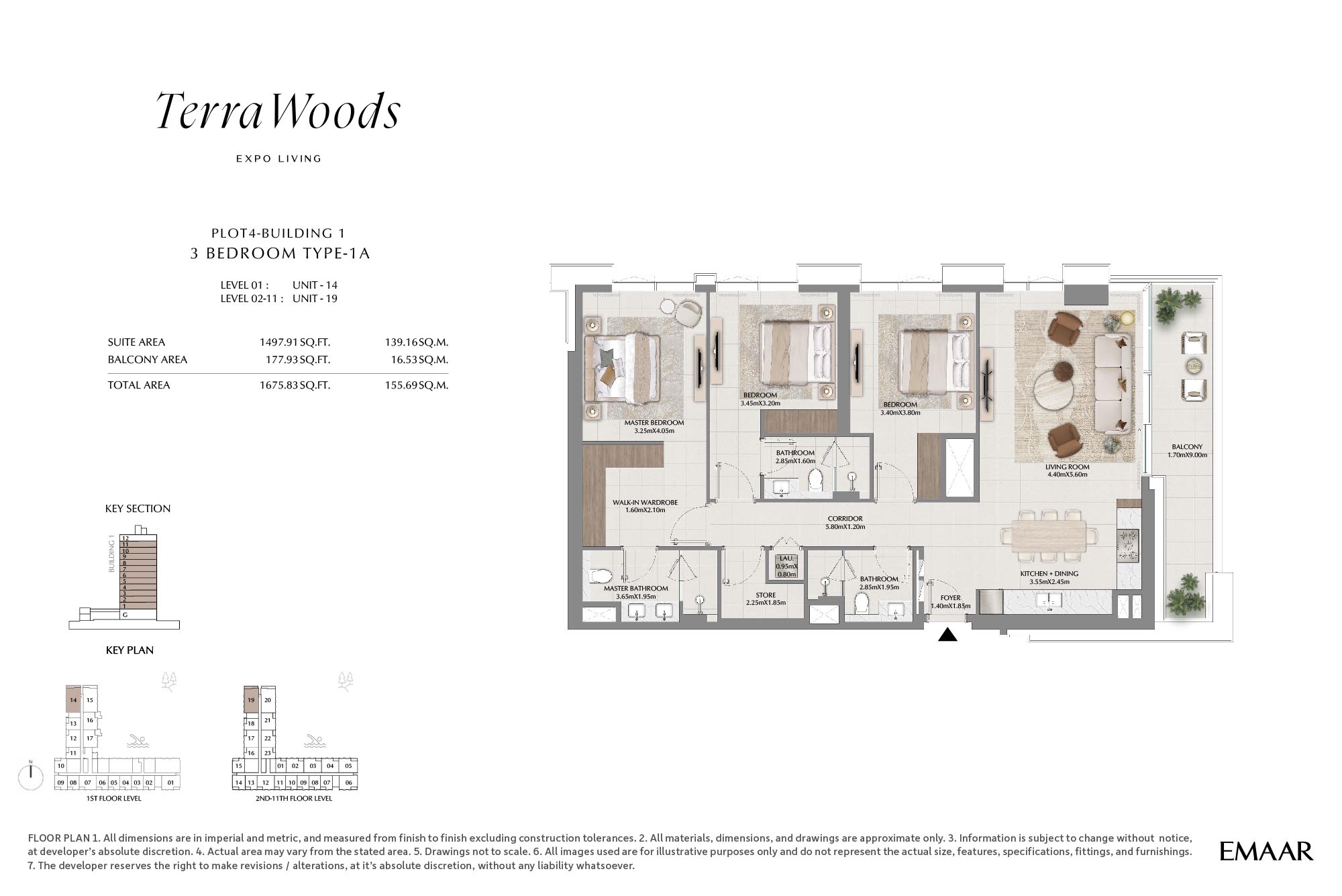 Terra Woods at Expo Living floor plan 3