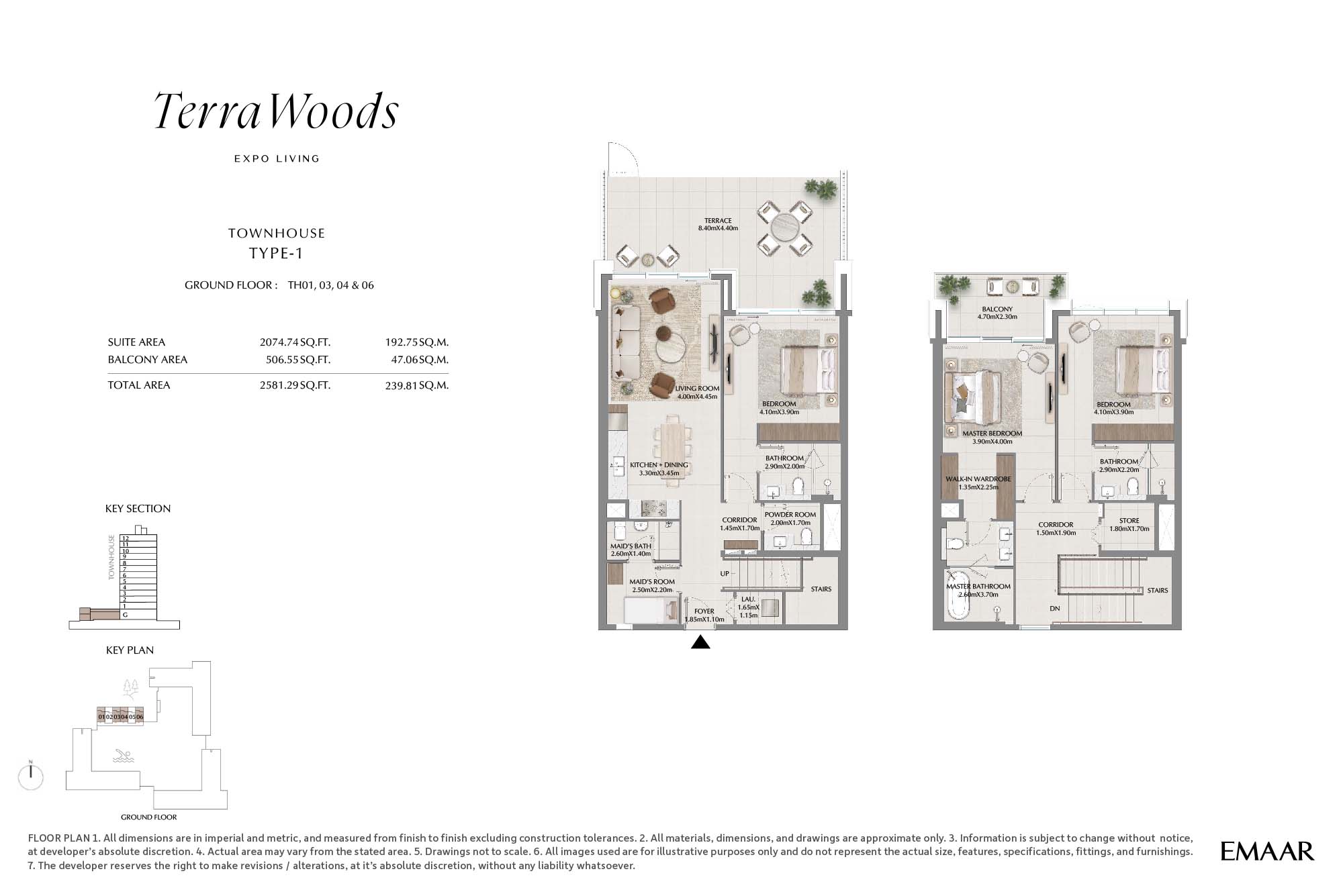 Terra Woods at Expo Living floor plan 4