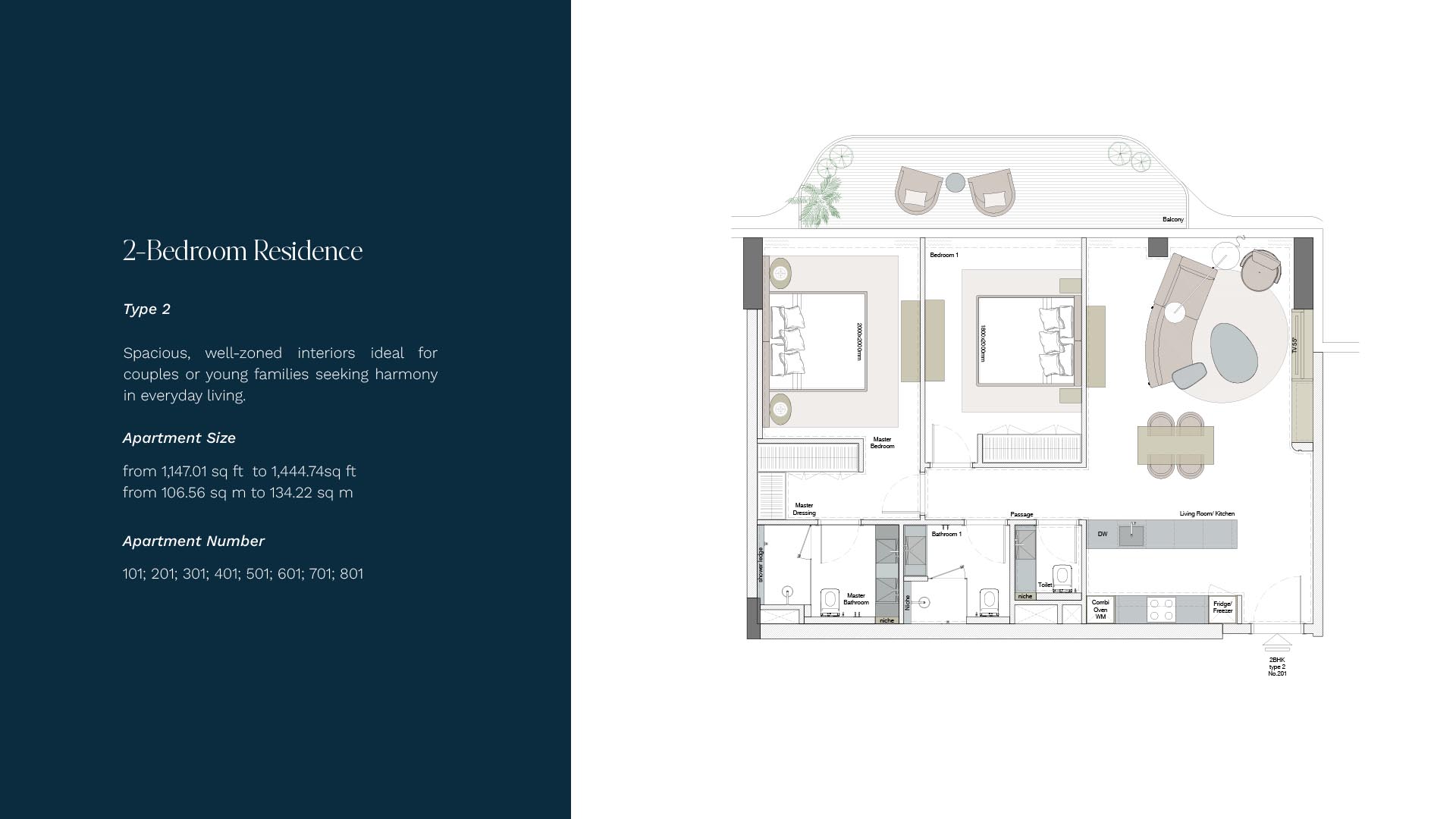 Helvetia Marine at Dubai Islands floor plan 3