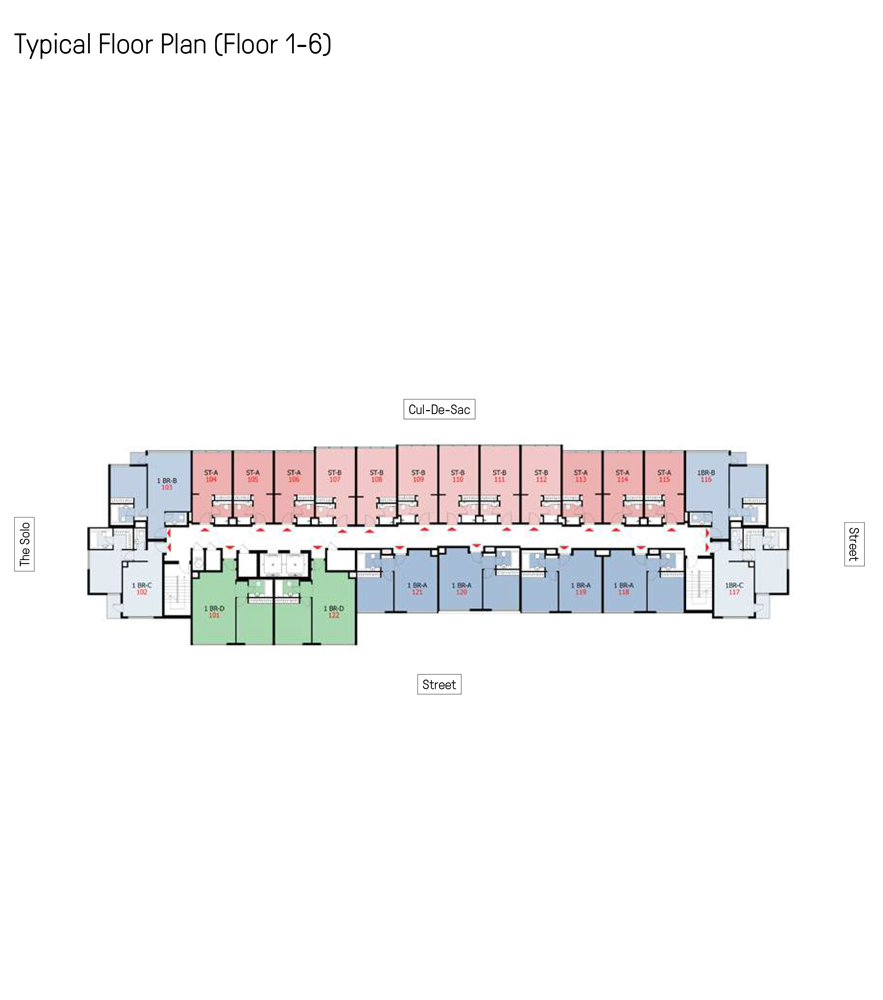 The Riff Apartments floor plan 3