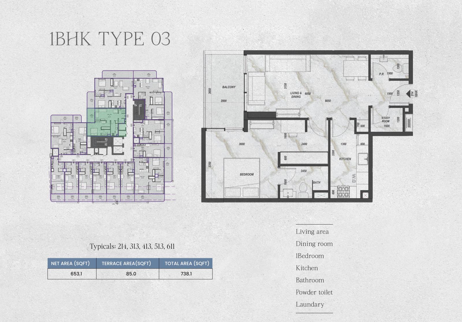 Zyra Hills at Al Warsan floor plan 2