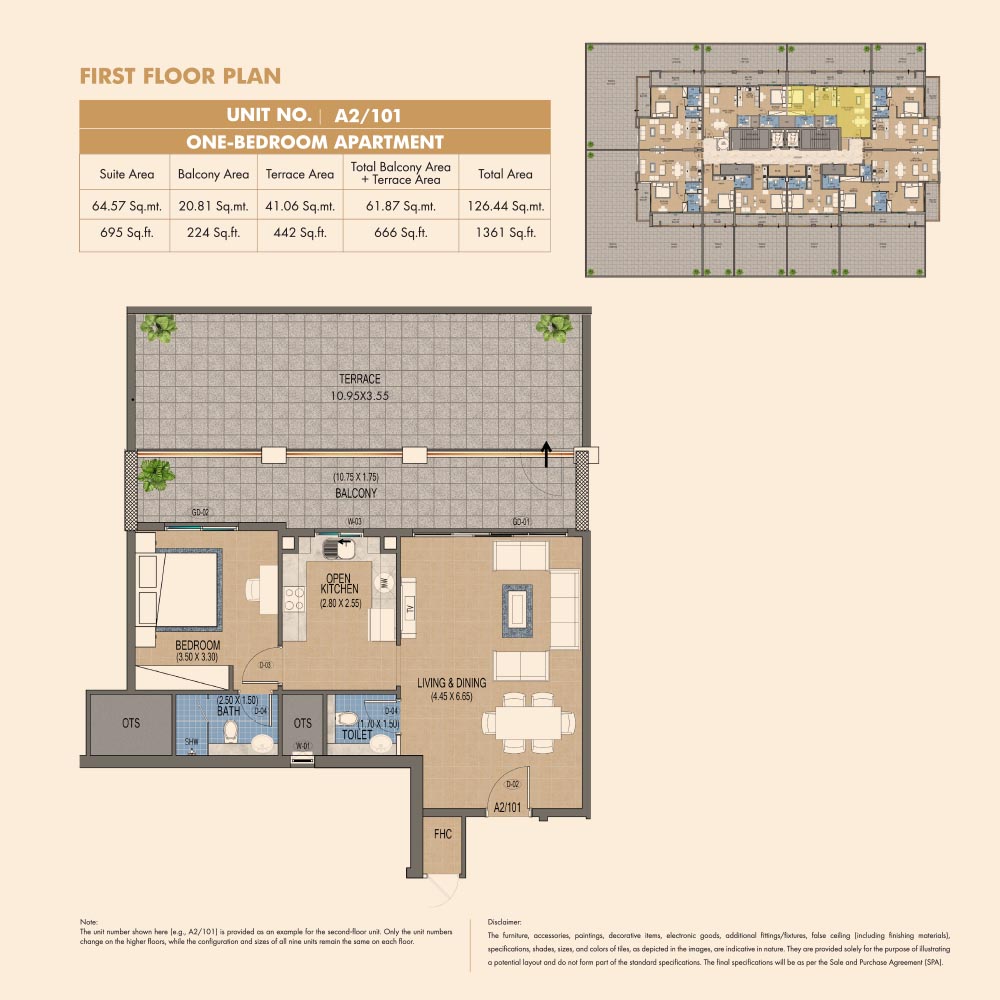 Purvanchal Triana Residences floor plan 2