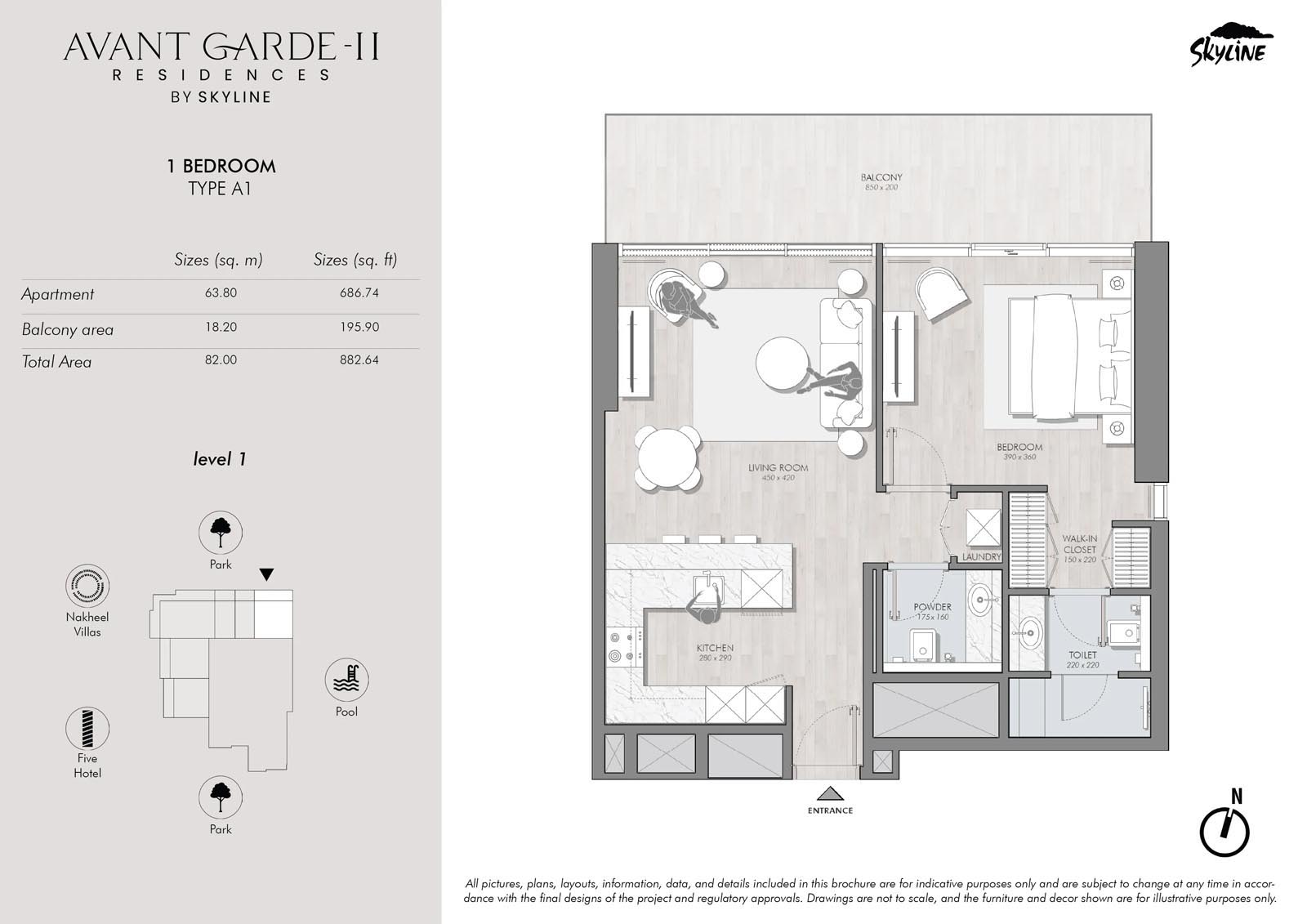 Avant Garde Residences 2 by Skyline floor plan 2