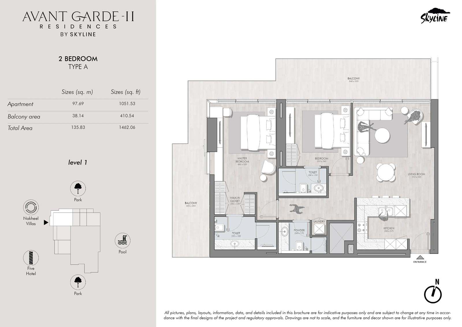 Avant Garde Residences 2 by Skyline floor plan 3