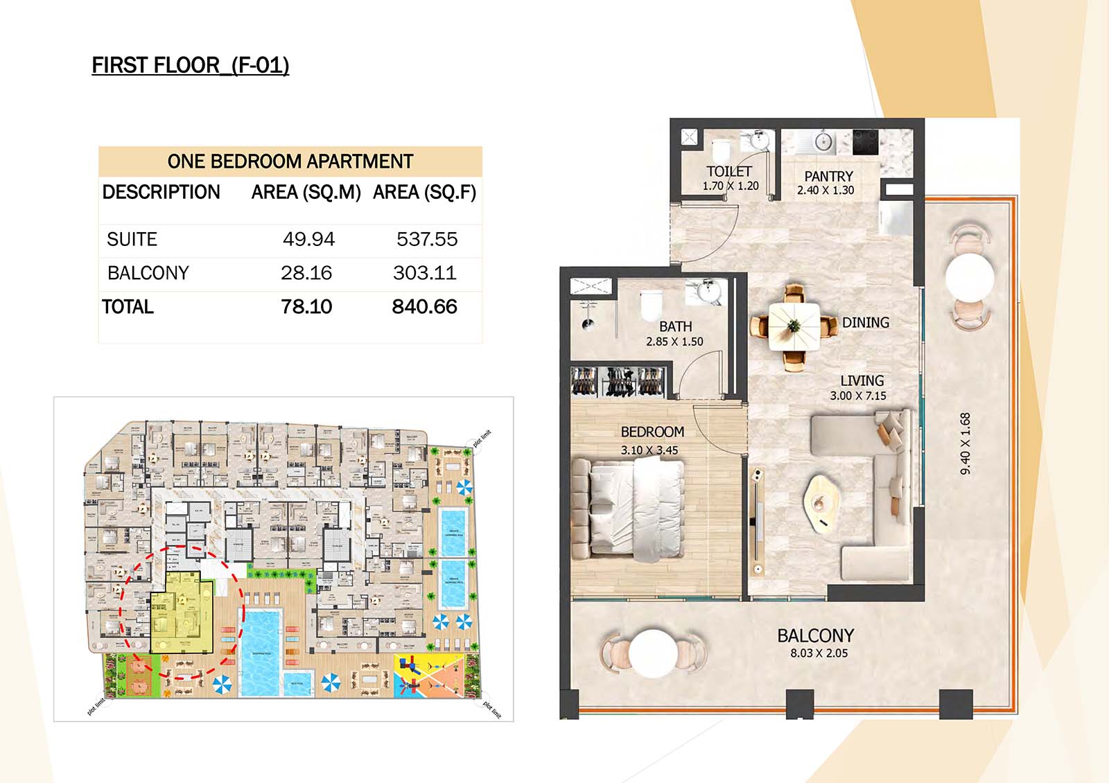Crystal Tower by VHS floor plan 2