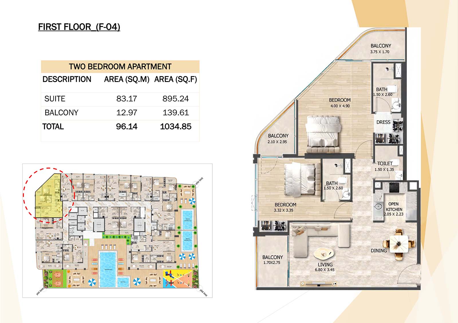 Crystal Tower by VHS floor plan 4
