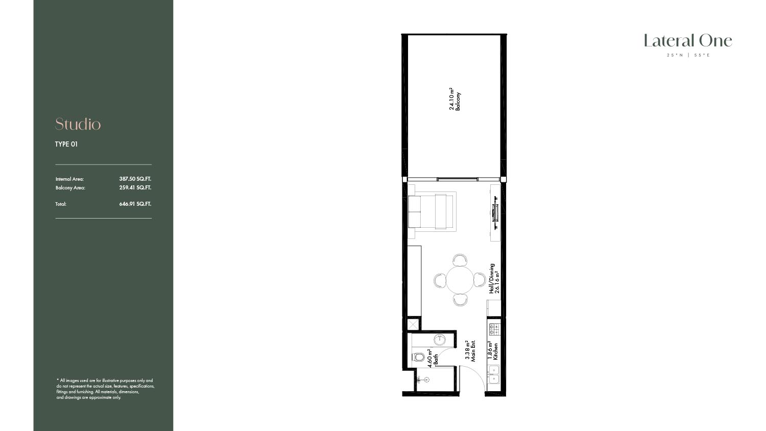 Lateral One floor plan 1