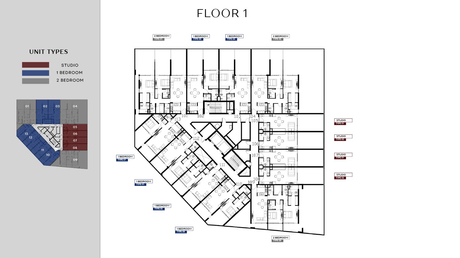 Lateral One floor plan 3