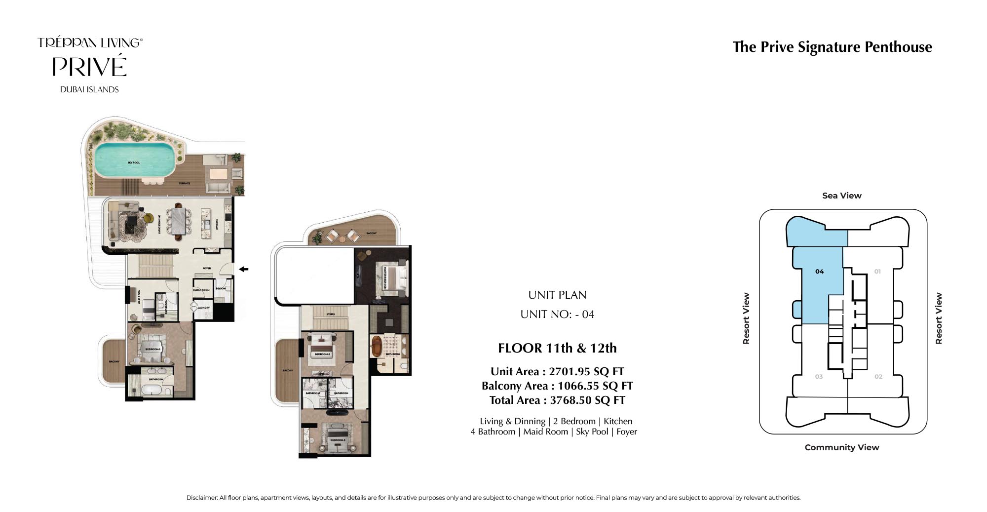 Treppan Living Prive floor plan 2