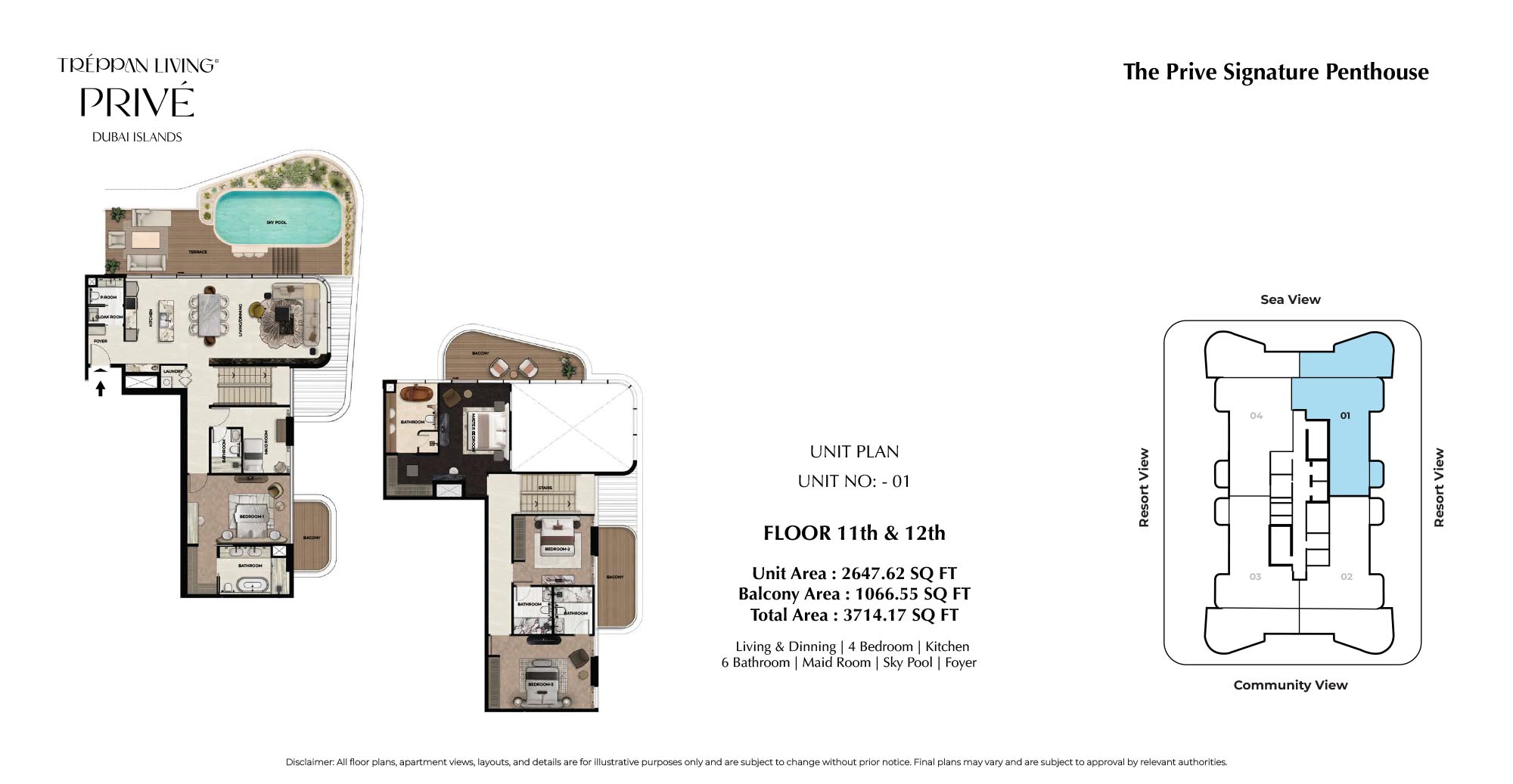 Treppan Living Prive floor plan 4