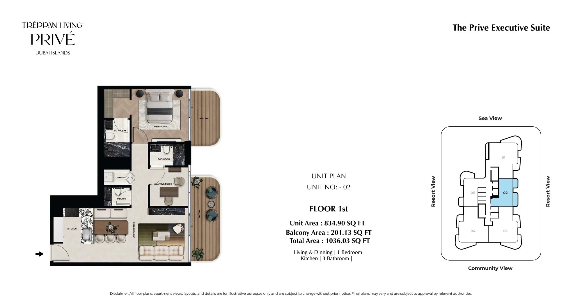 Treppan Living Prive floor plan 1