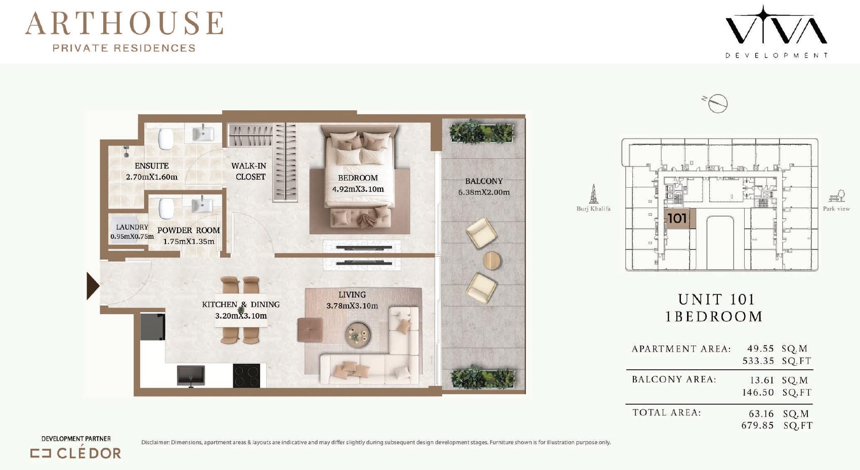 Arthouse Private Residences floor plan 1