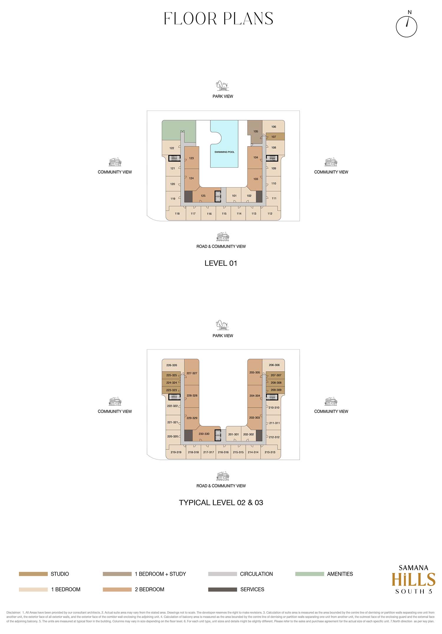 Samana Hills South 3 floor plan 3