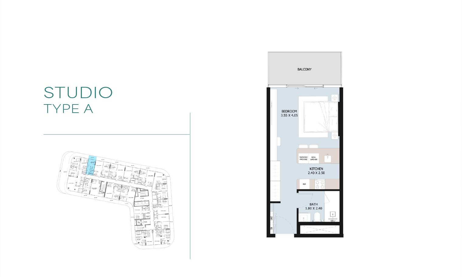 NovaYas at Yas Island floor plan 1