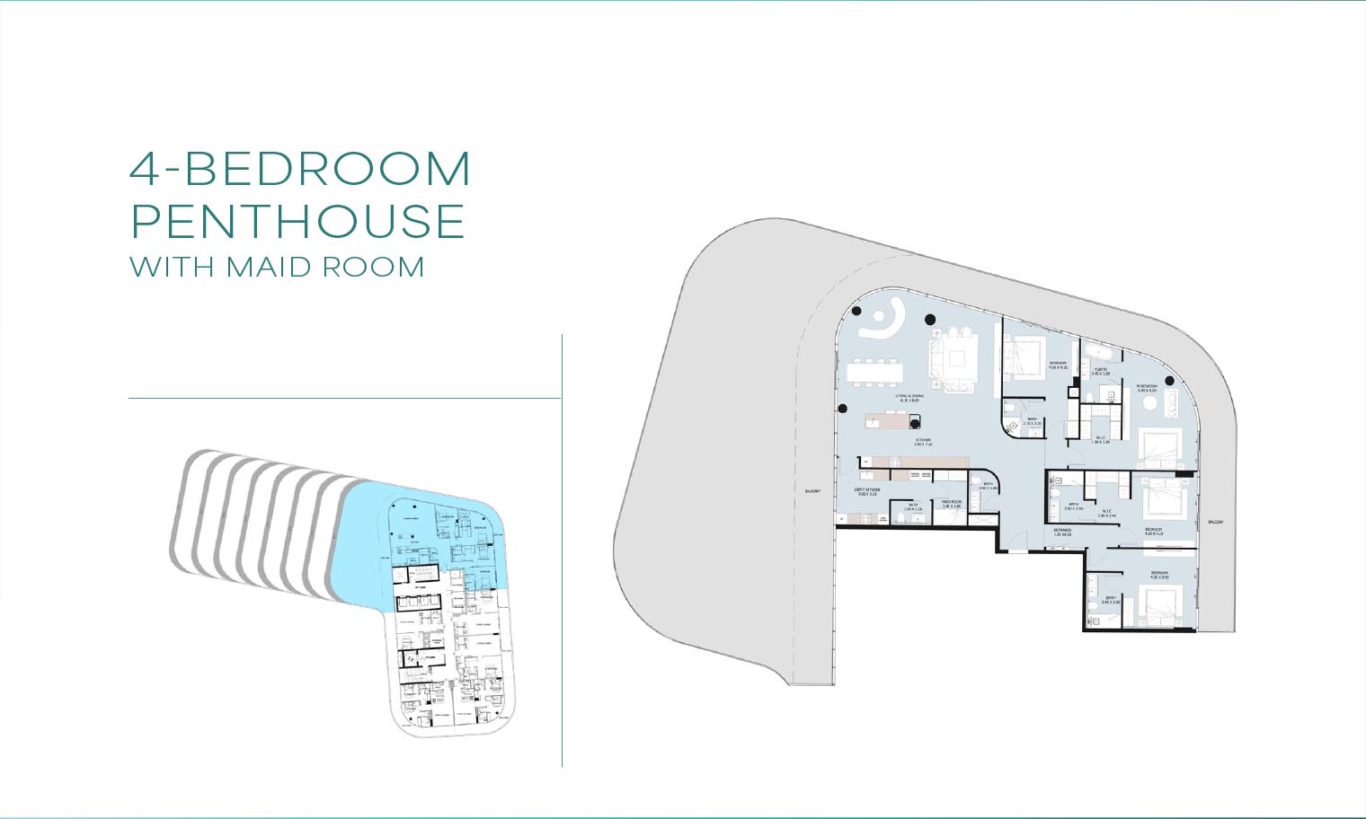 NovaYas at Yas Island floor plan 5