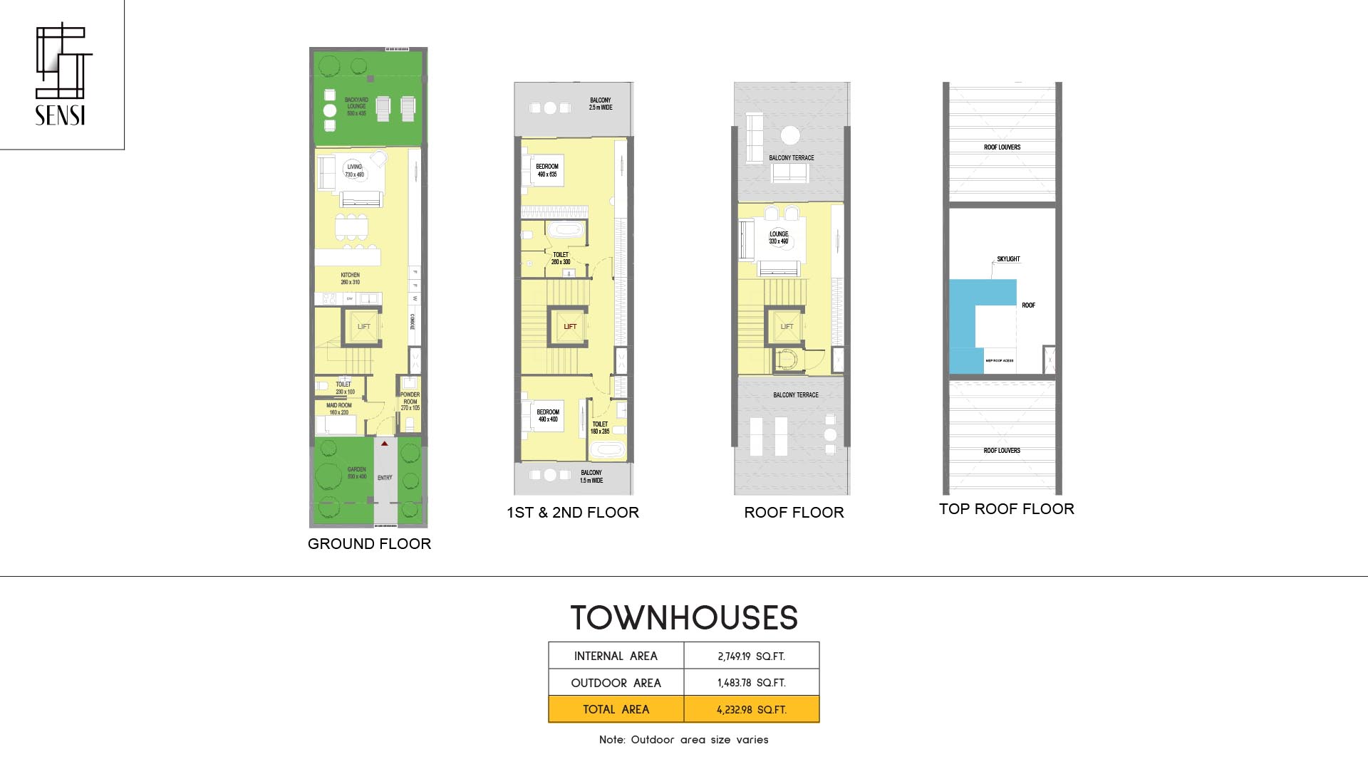 Sensi at Saadiyat Island floor plan 3