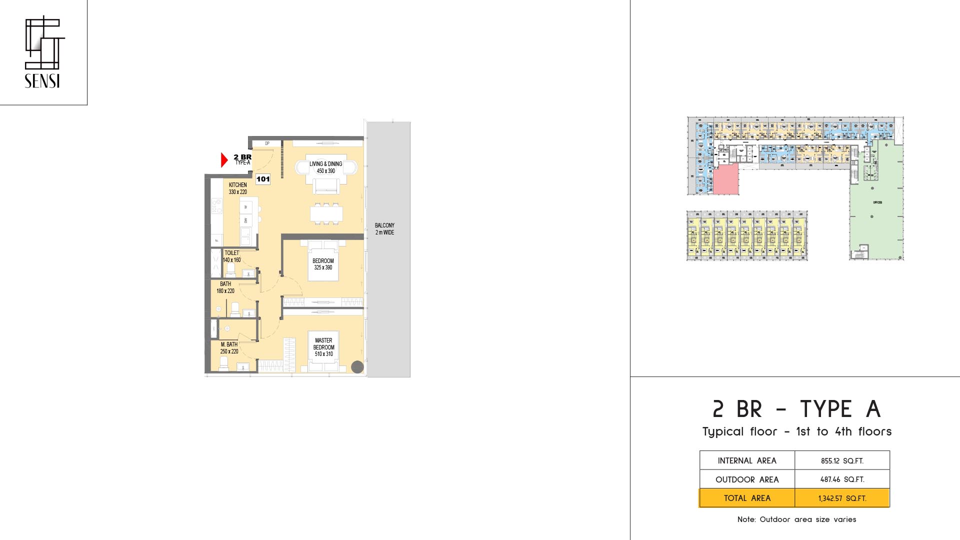 Sensi at Saadiyat Island floor plan 2