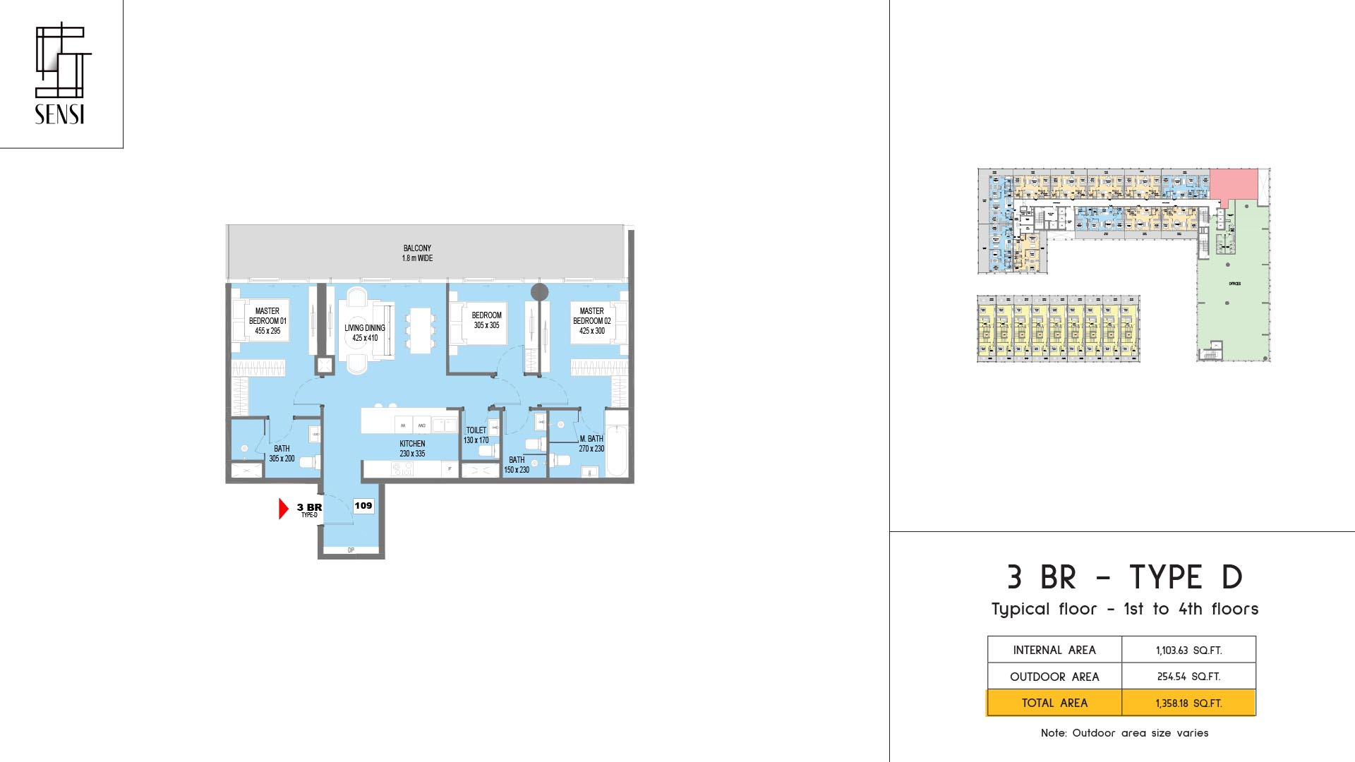 Sensi at Saadiyat Island floor plan 4