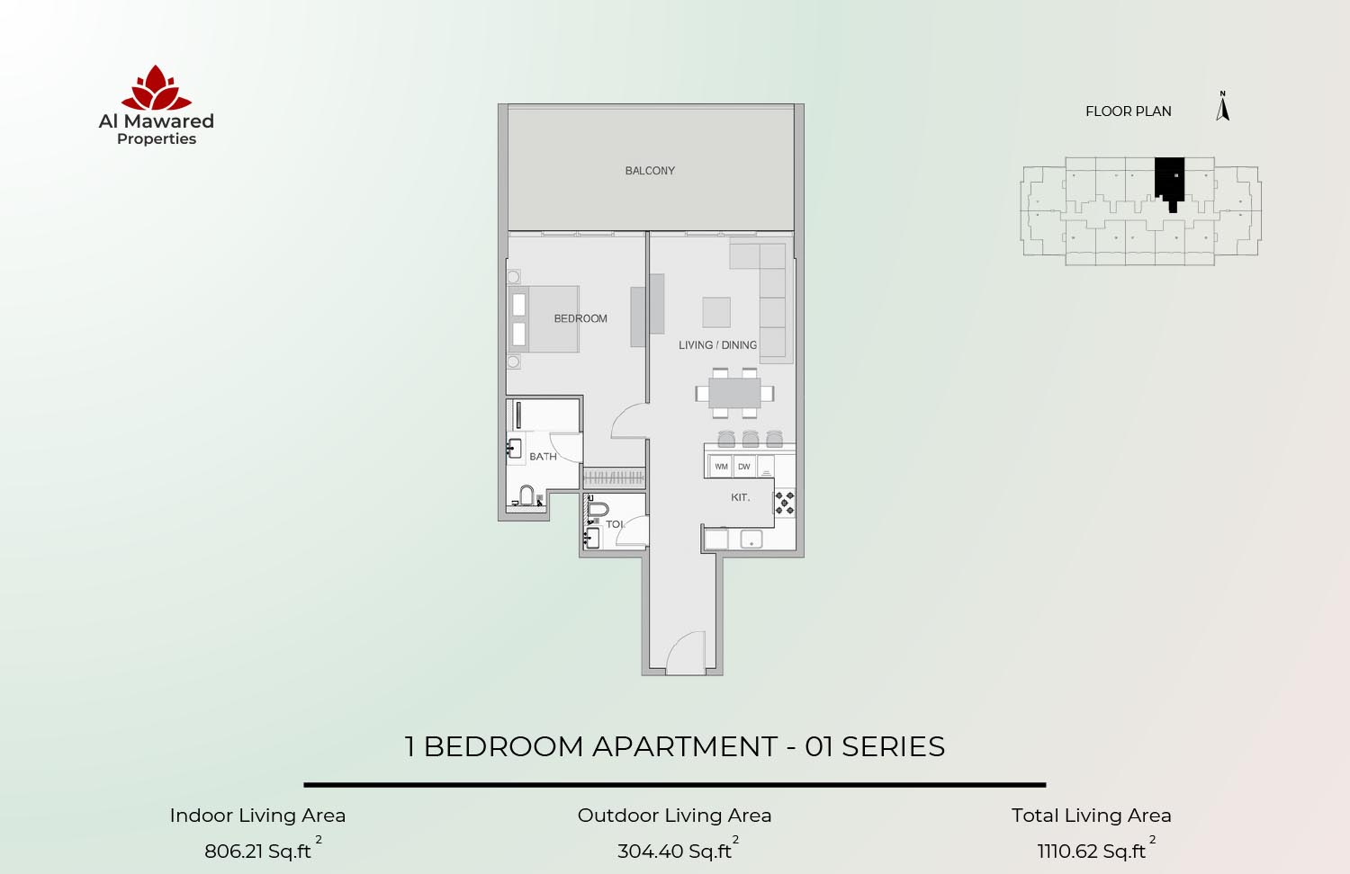 Barari Parkview by Al Mawared floor plan 1