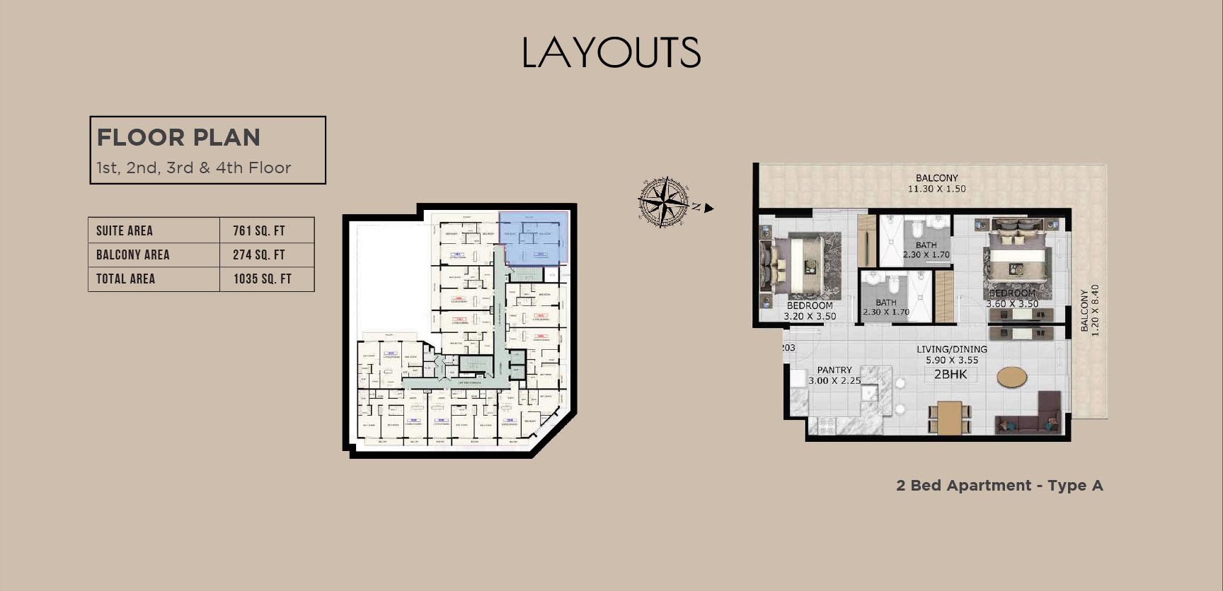 Orchid Residences 1 floor plan 2