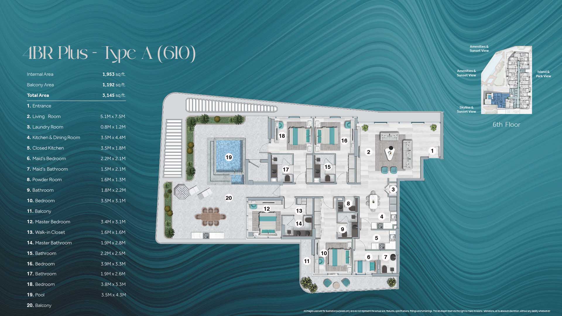 Flora Bay at Dubai Islands floor plan 5