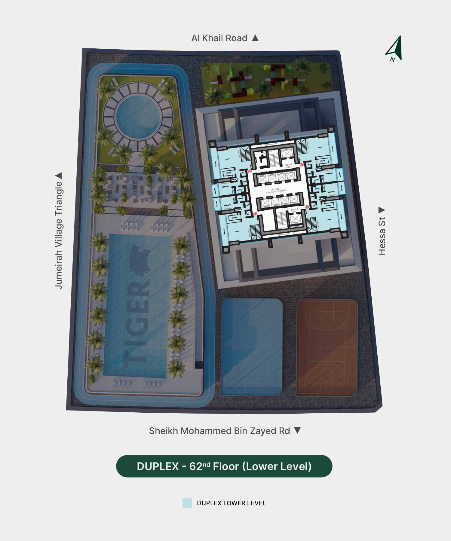 Auresta at JVC floor plan 2