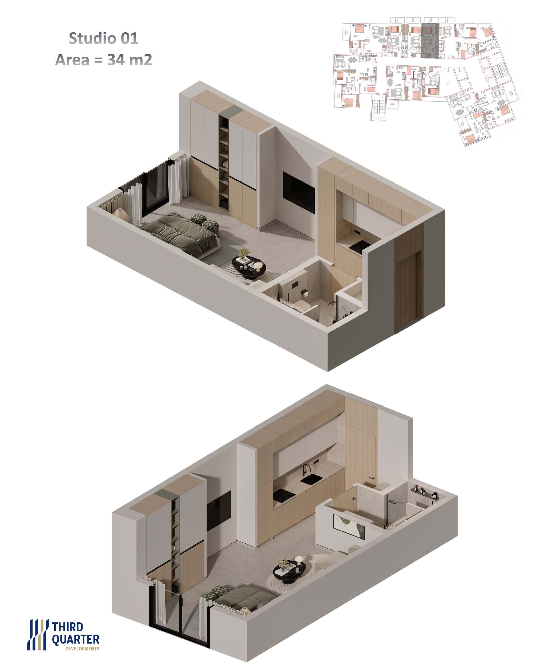 Al Reeman Gate floor plan 1