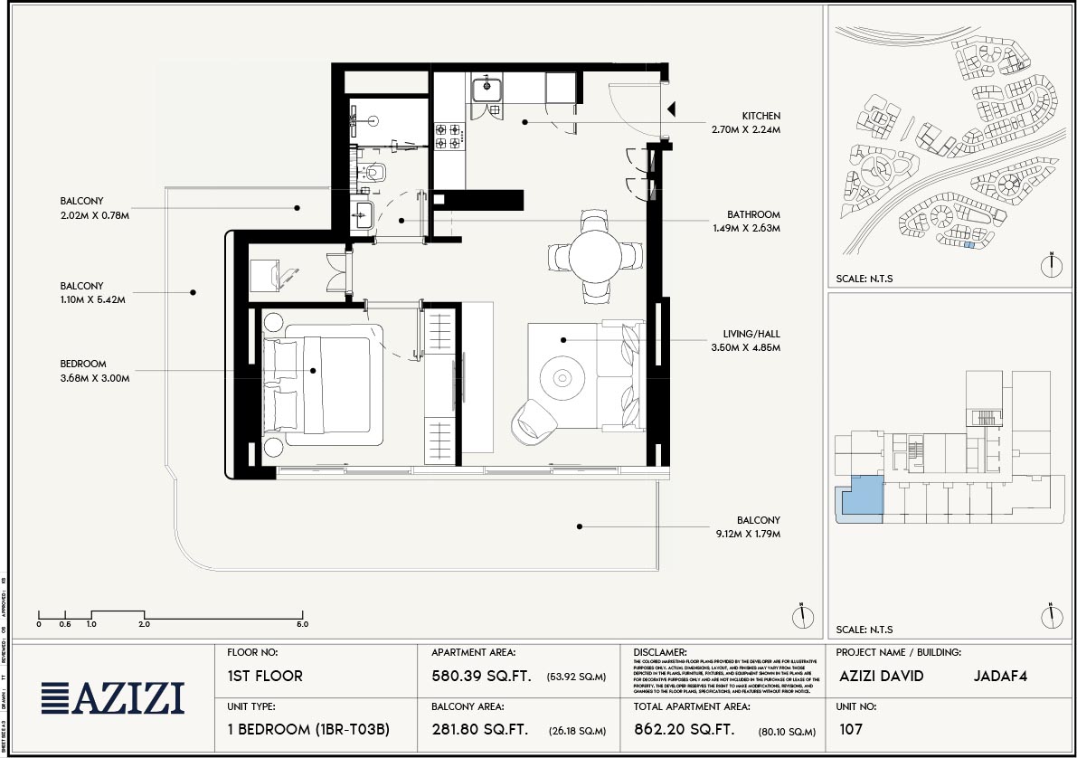 Azizi David floor plan 2