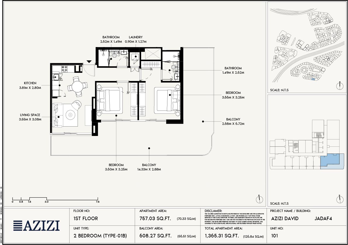 Azizi David floor plan 5