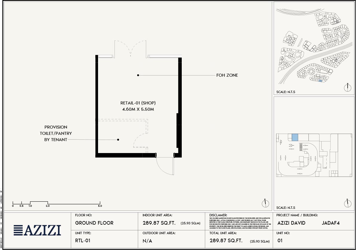 Azizi David floor plan 4