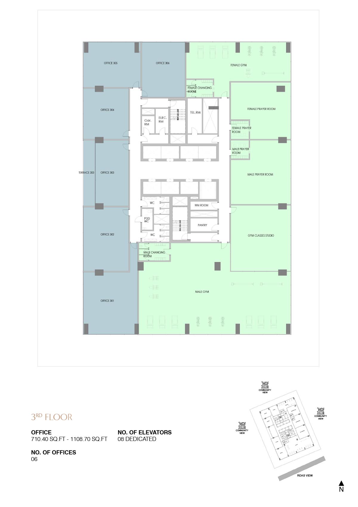 Samana Business Park 2 floor plan 1
