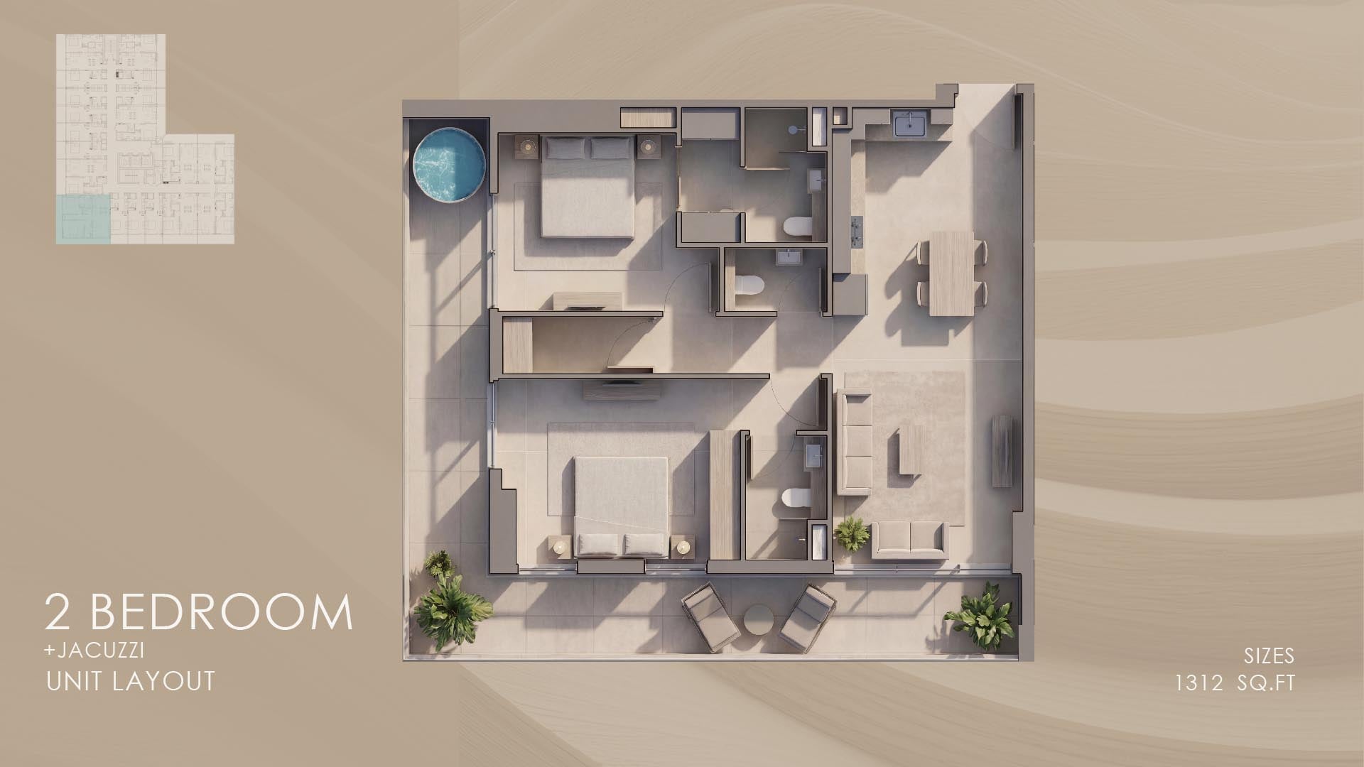 Sky Harmony at JVC floor plan 4