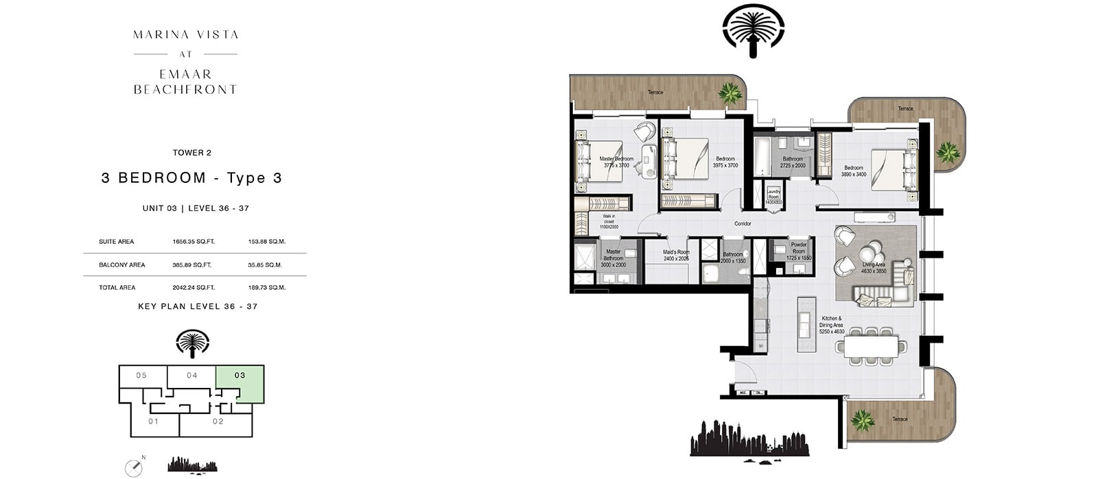 Marina Vista Apartments floor plan 4