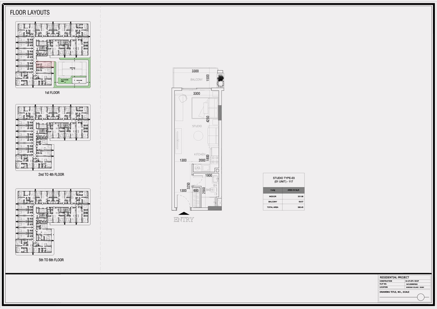Stories by Mirfa floor plan 1