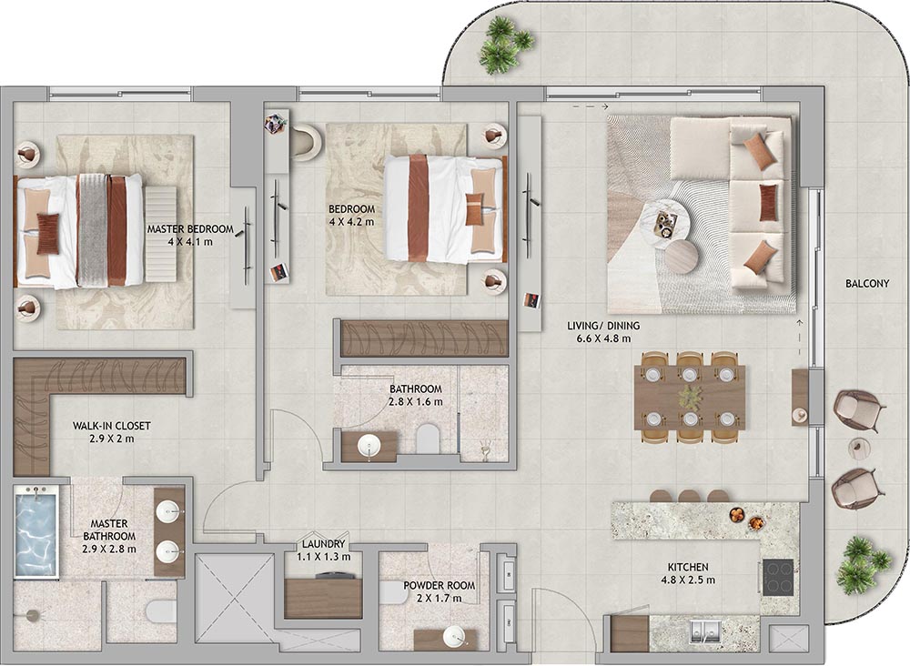 The Wilds Residences floor plan 2
