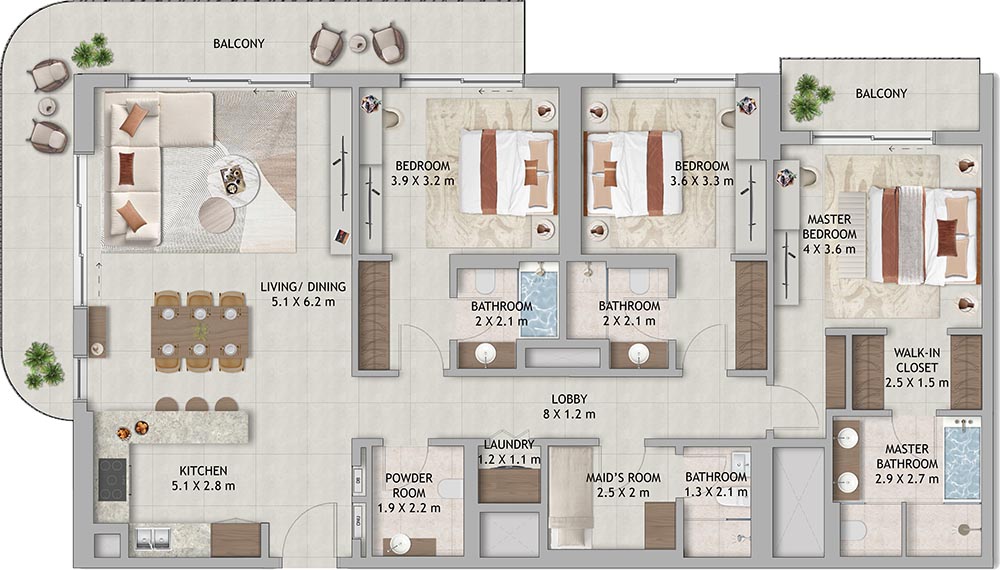 The Wilds Residences floor plan 4