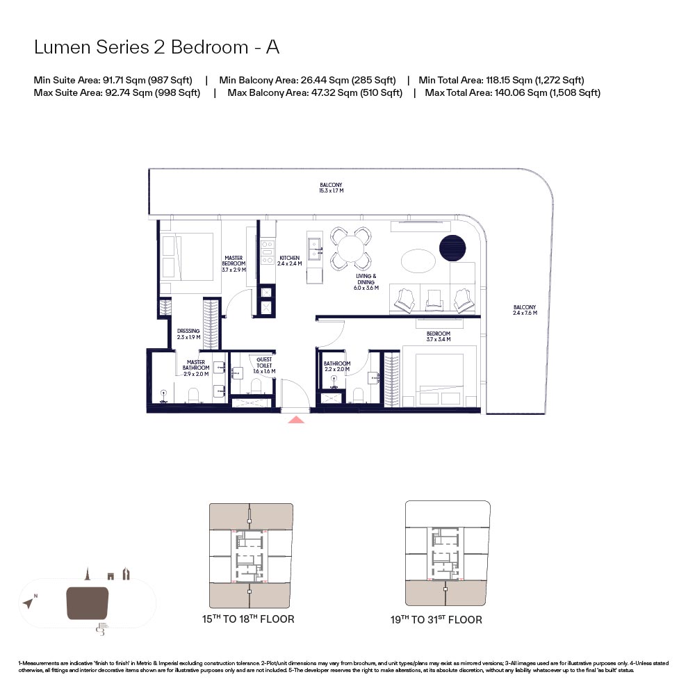 Inaura Hotels and Residences floor plan 3