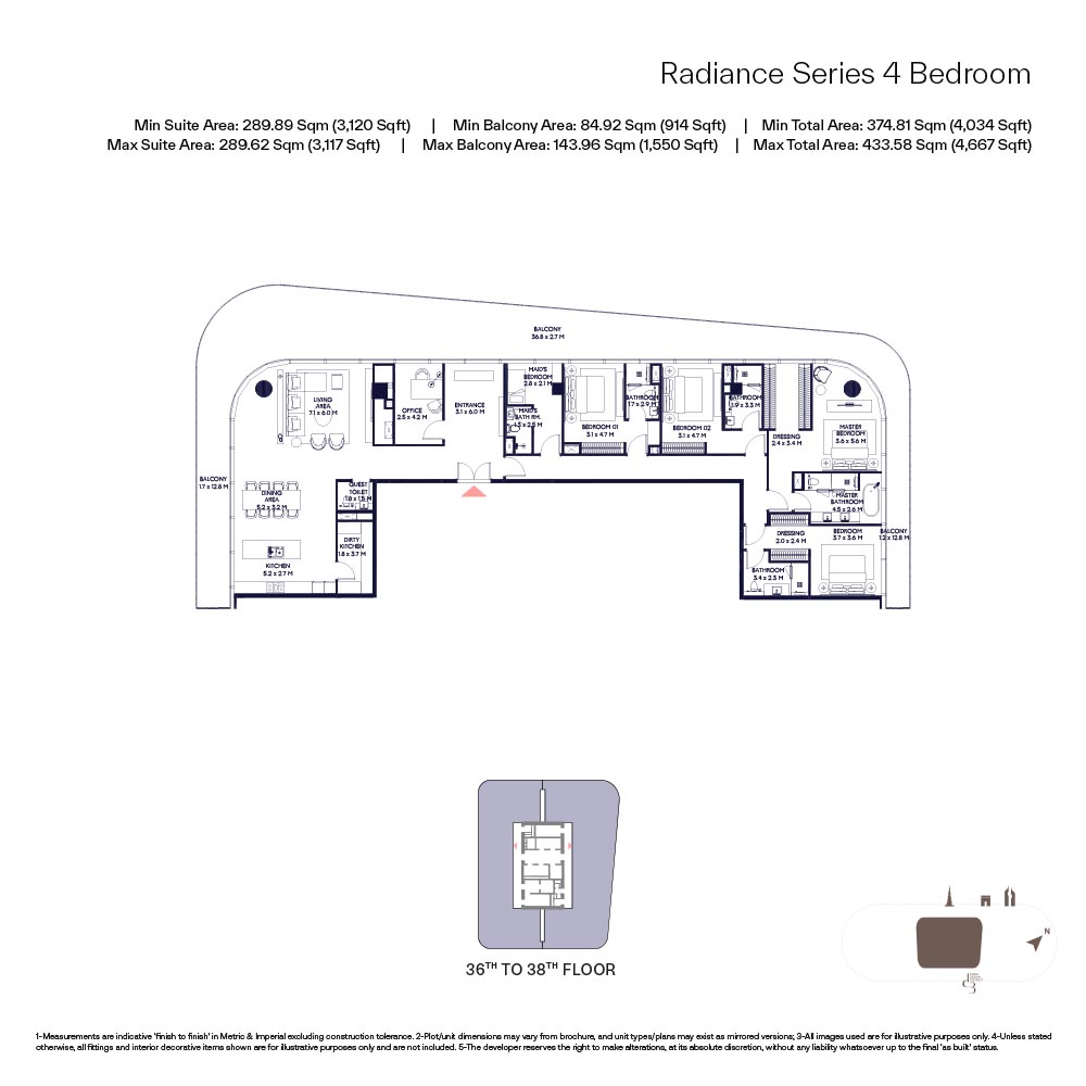 Inaura Hotels and Residences floor plan 5