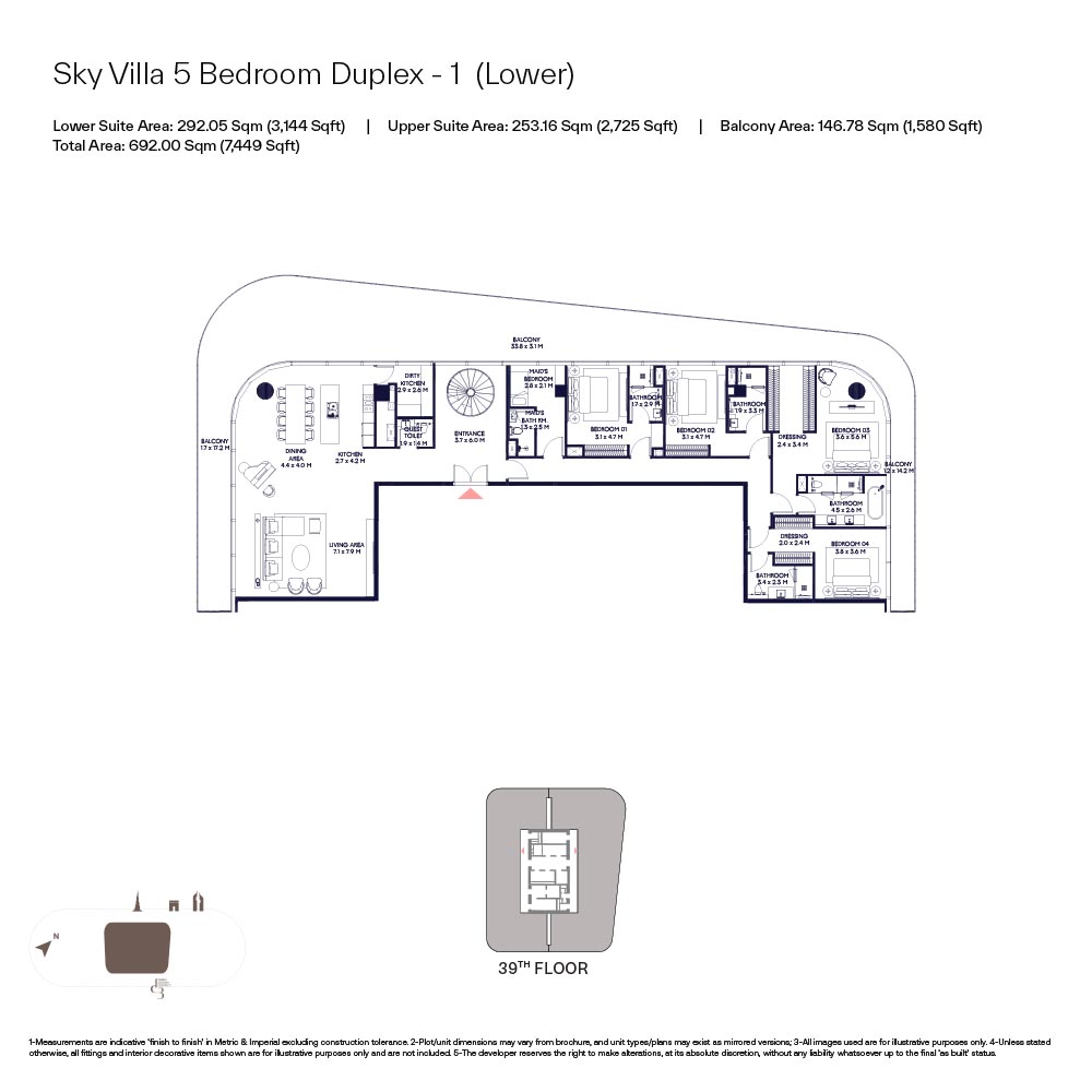 Inaura Hotels and Residences floor plan 6
