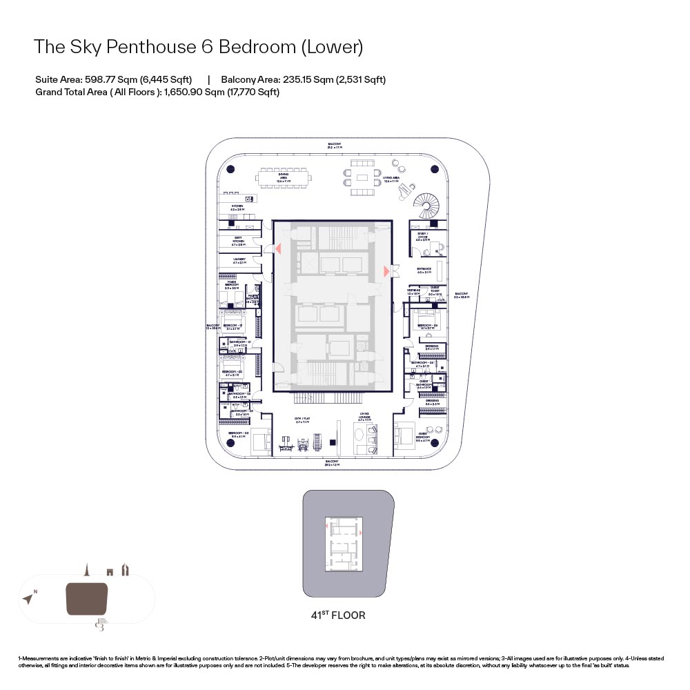 Inaura Hotels and Residences floor plan 7