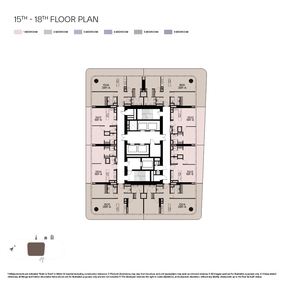 Inaura Hotels and Residences floor plan 2