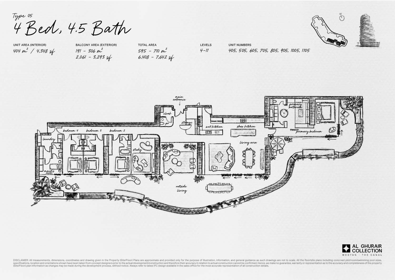 Wedyan at Business Bay floor plan 2