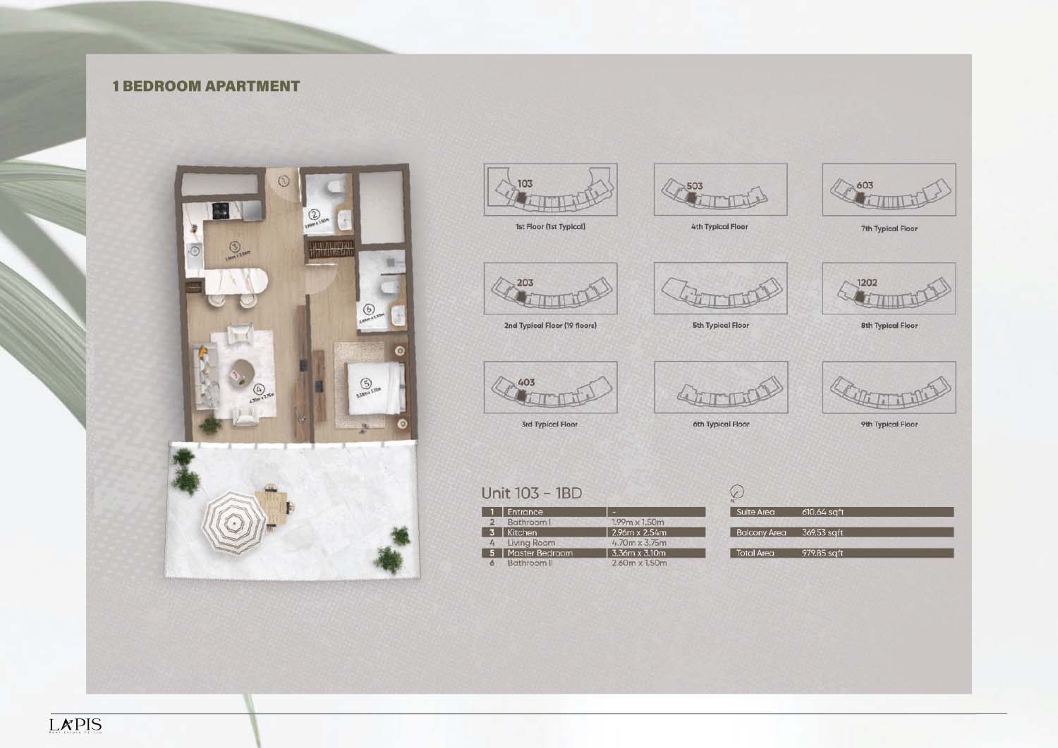 Azure by Lapis floor plan 2