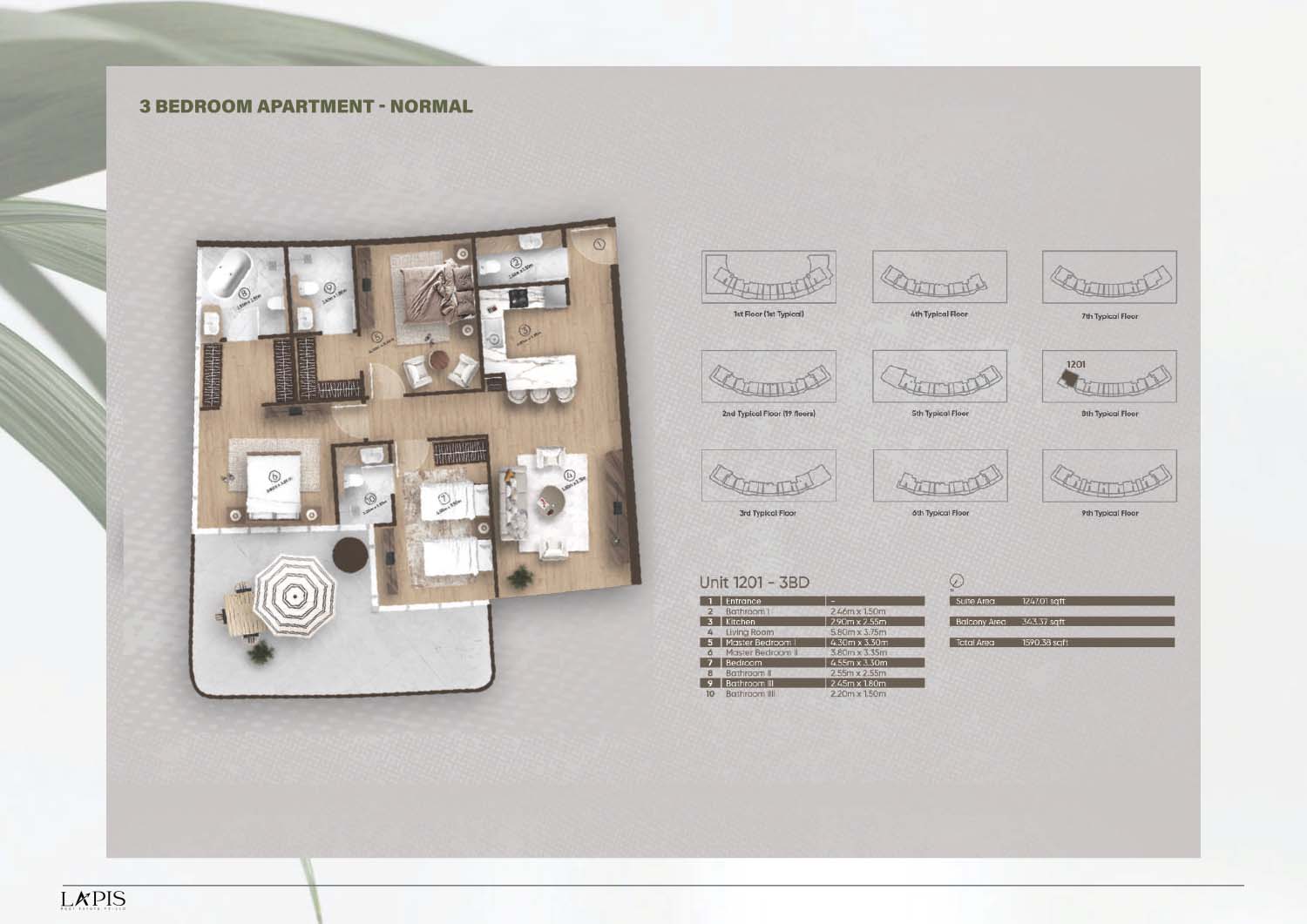 Azure by Lapis floor plan 5