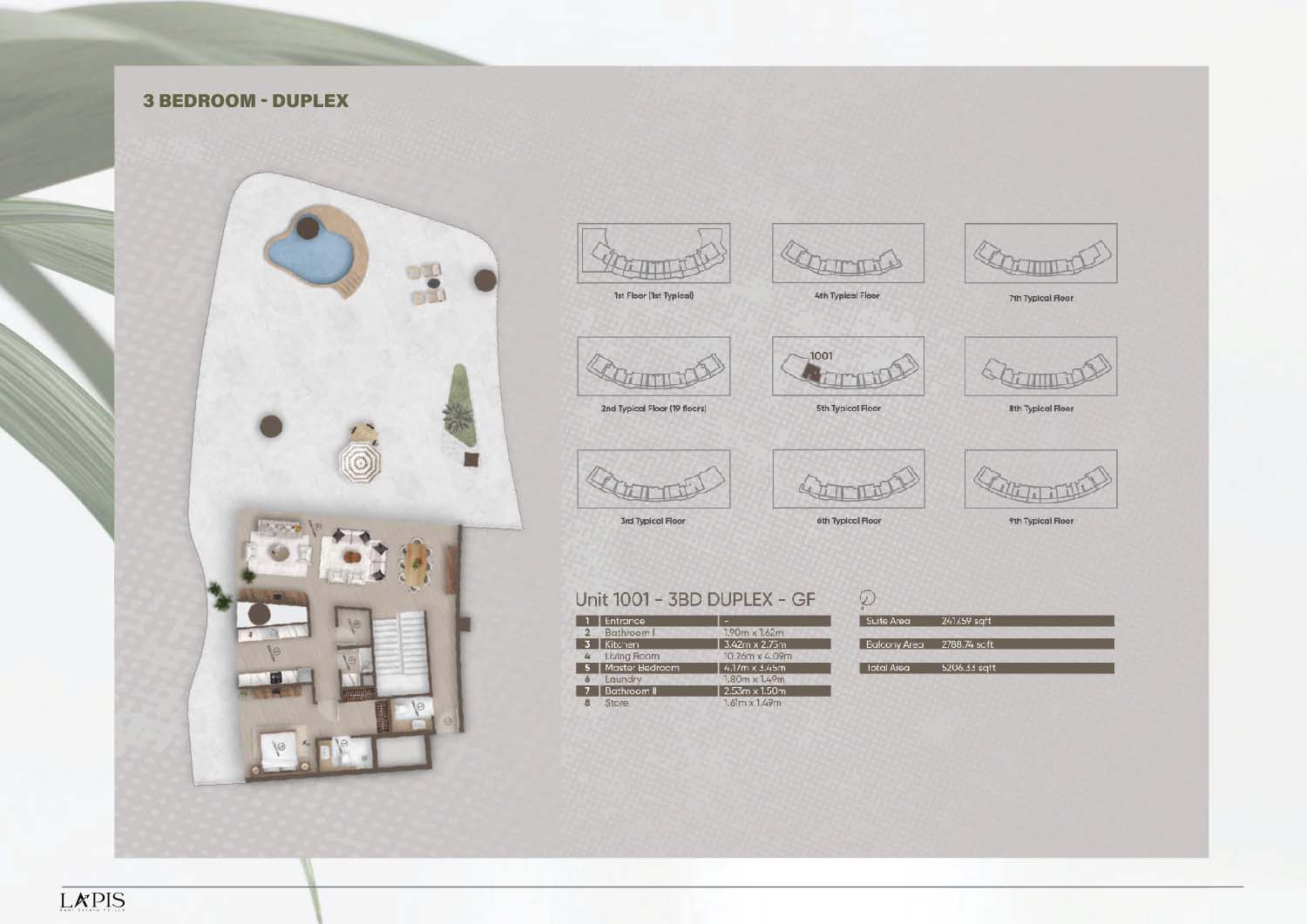 Azure by Lapis floor plan 6