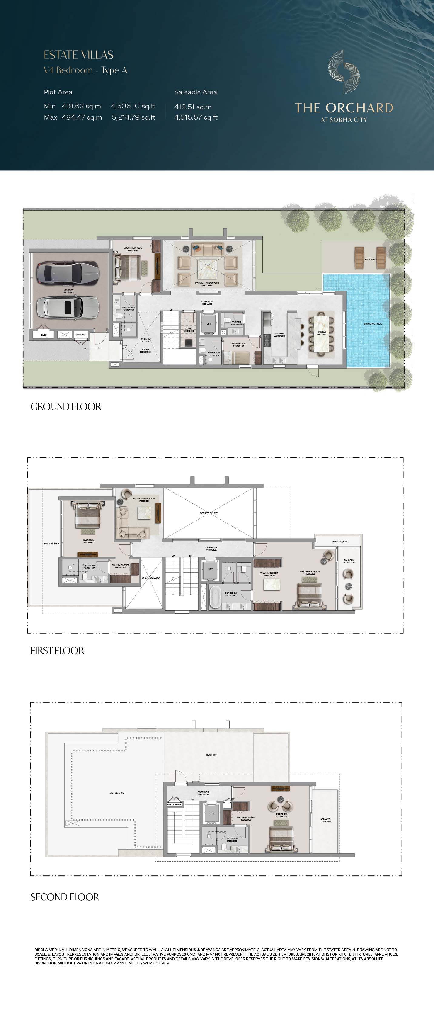 Sobha City Abu Dhabi floor plan 5