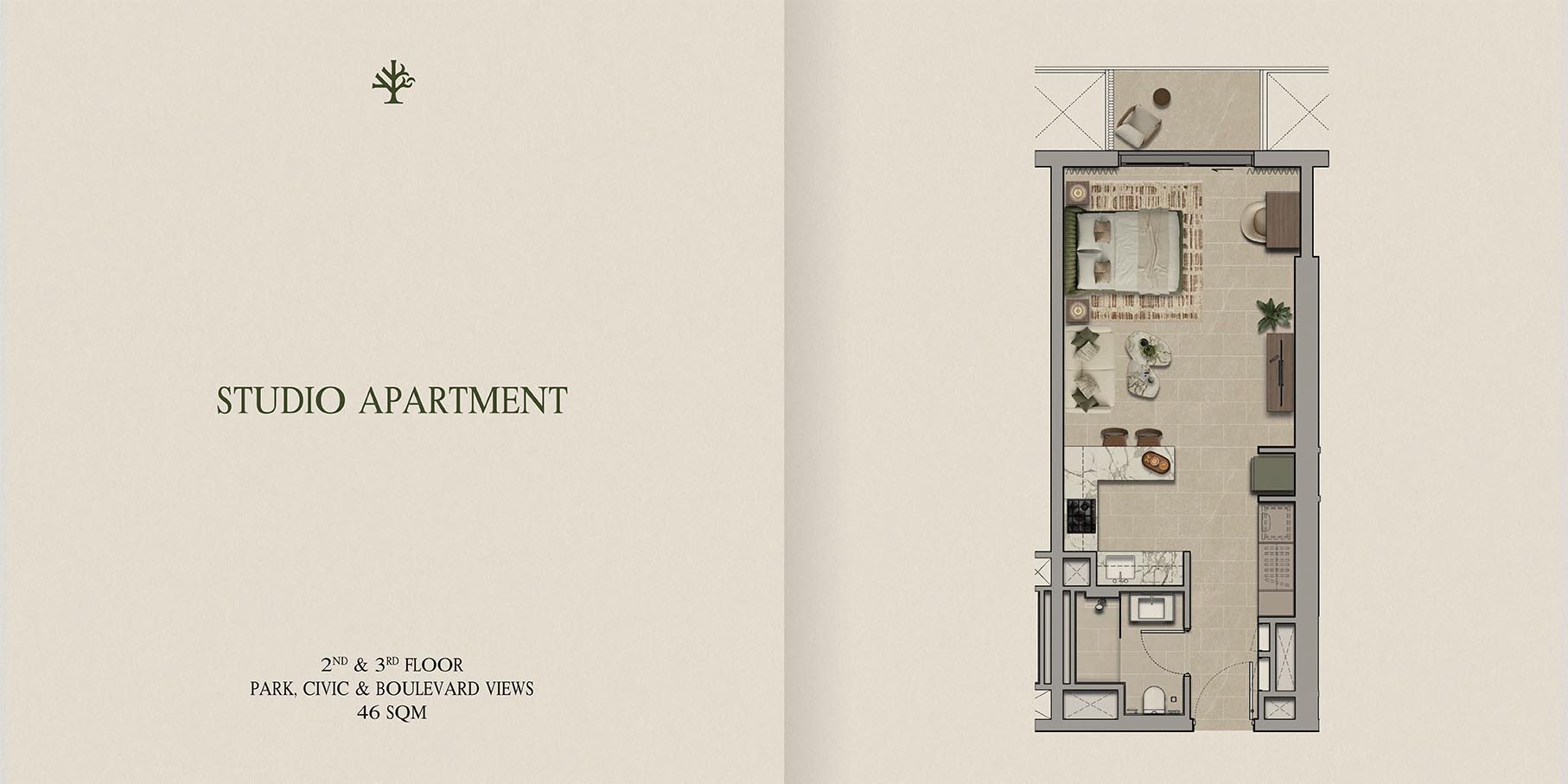 Yas Park Place by Aldar floor plan 1