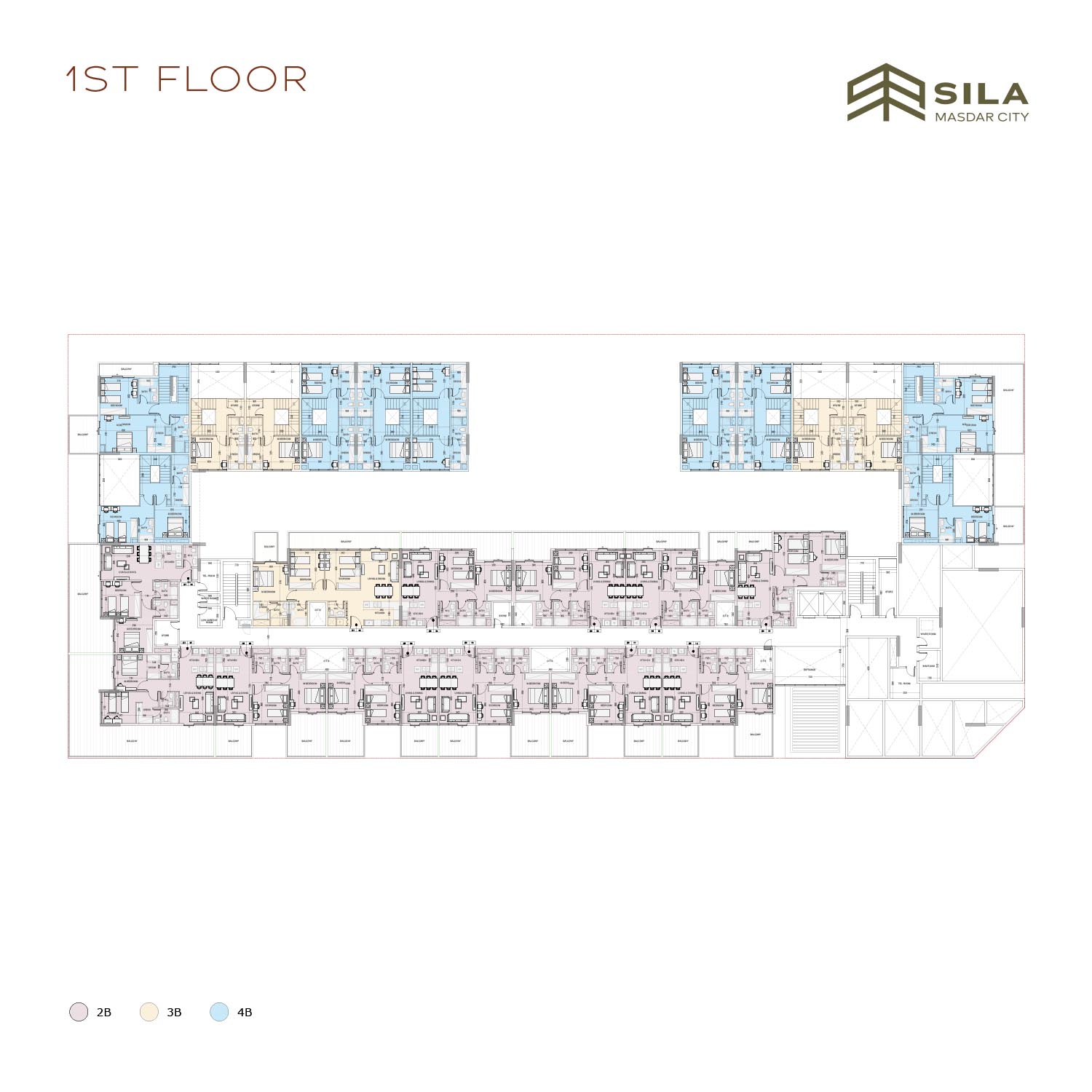 SILA at Masdar City floor plan 1